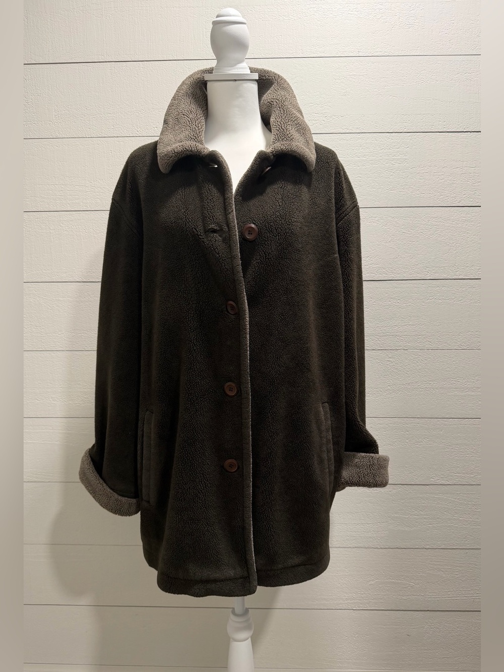 Forecaster Sport Brown Teddy Coat